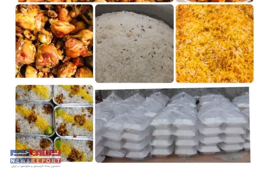 برگزاری ضیافت کریمانه امام رضایی ها در لامرد