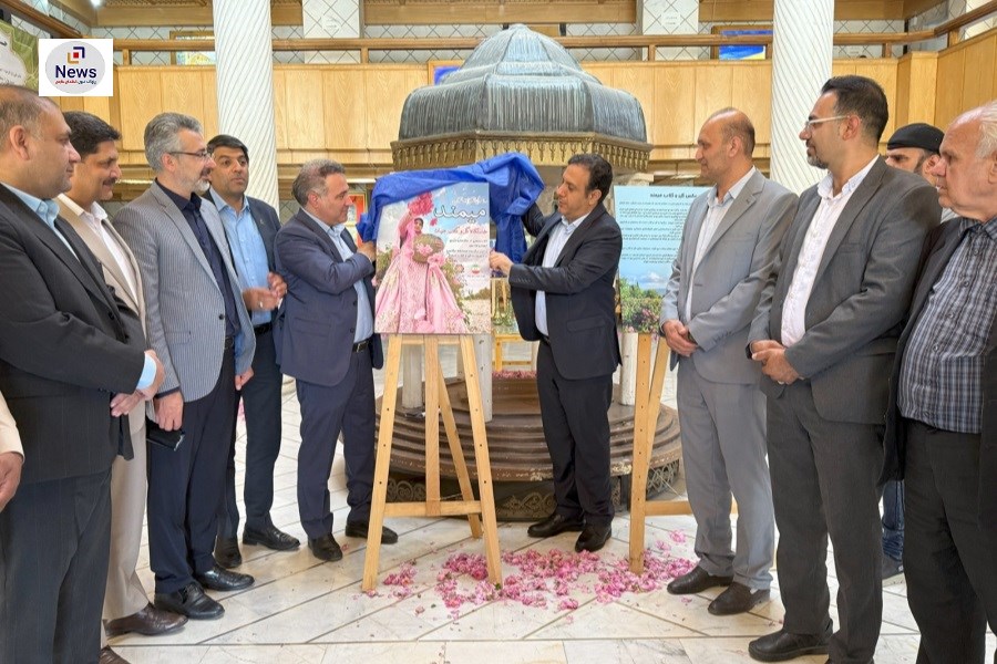 افتتاح نمایشگاه عکس جشنواره گل و گلاب میمند