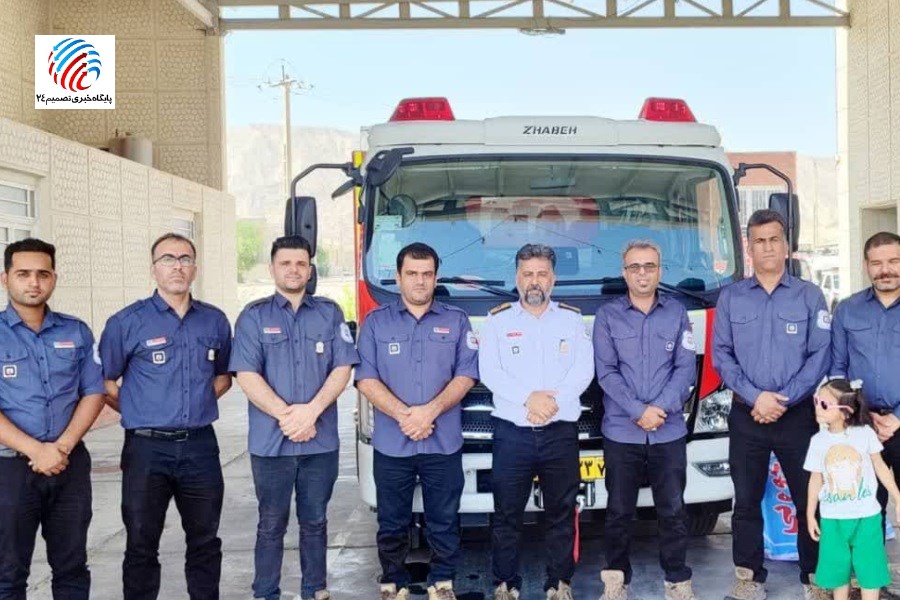 قهرمانان خاموش؛ روایت آتش‌نشانان لامرد از دل آتش تا آرامش مردم