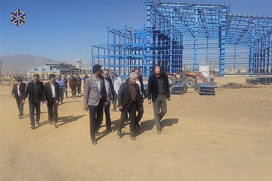 نظارت مستقیم مدیرعامل تکادو بر پروژه کلان فروآلیاژ در قم