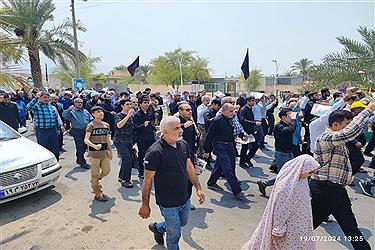 تصویر راهپیمایی جمعه‌های خشم در لامرد برگزار شد
